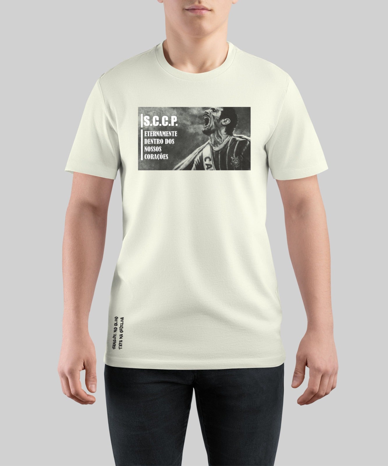Camiseta S.C.C.P. Eternamente - Off-White | Use VAI®