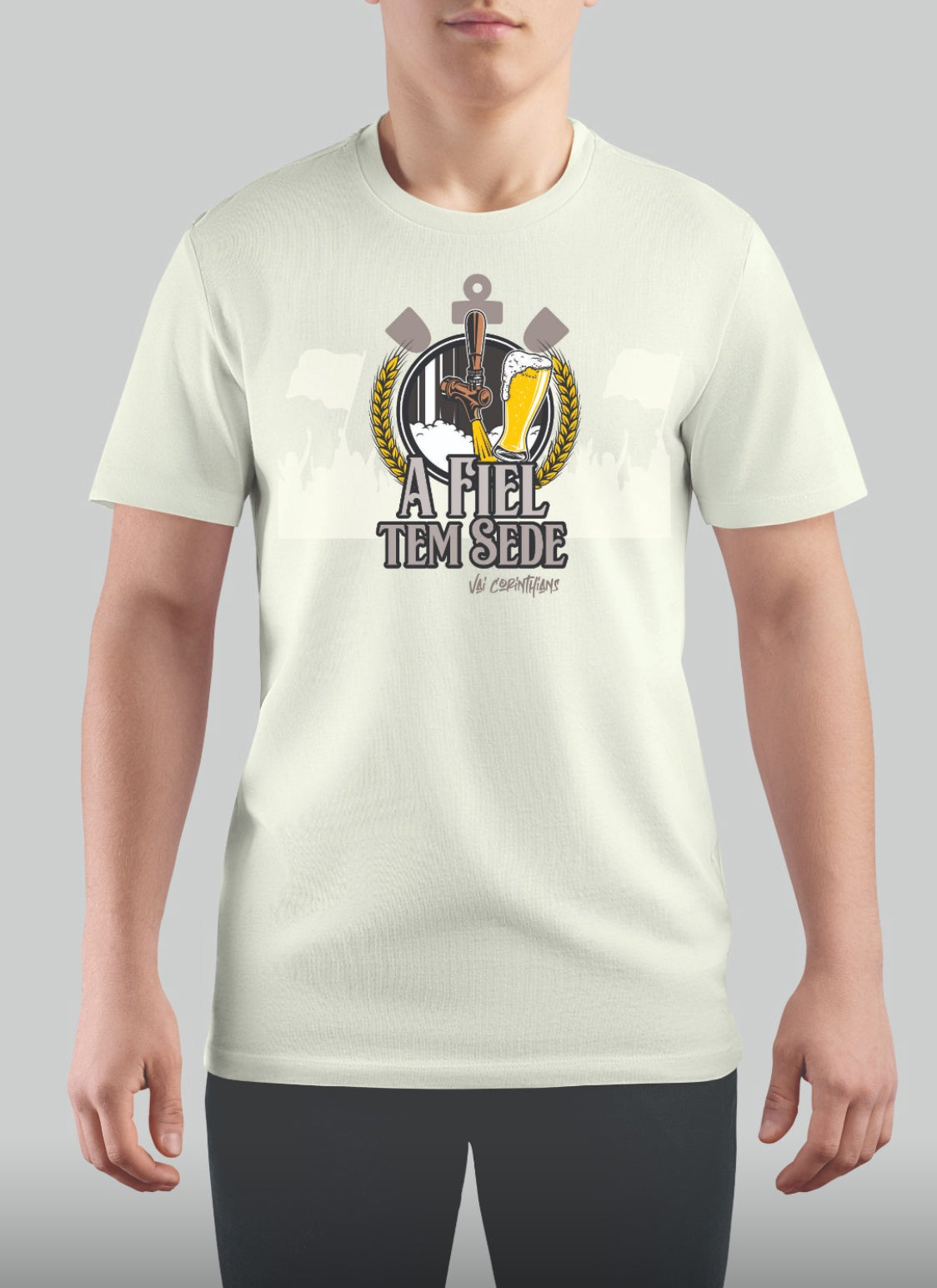 Camiseta A Fiel Tem Sede - White Edition | Use VAI®